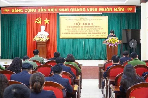 Hà Tĩnh: Công tác giải quyết khiếu nại, tố cáo tư pháp chuyển biến tích cực