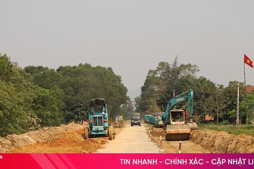 'Thúc' tiến độ dự án đường trục ngang ven biển Hà Tĩnh