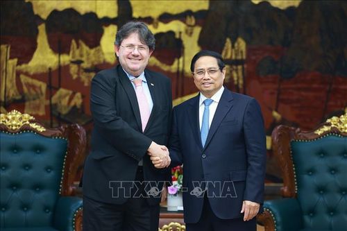 Thủ tướng tiếp Đại sứ Áo tại Việt Nam Philippo Agathonos