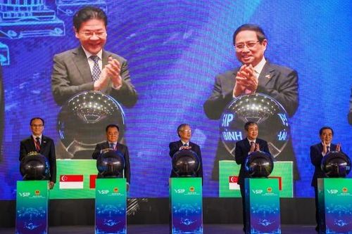 Toàn cảnh Lễ khởi công Khu công nghiệp VSIP Thái Bình