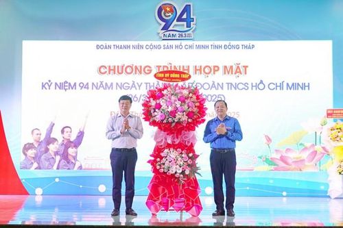 Họp mặt kỷ niệm 94 năm Ngày thành lập Đoàn Thanh niên Cộng sản Hồ Chí Minh