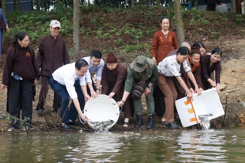 Lễ phát động thả giống phóng sinh, tái tạo và bảo vệ nguồn lợi thủy sản
