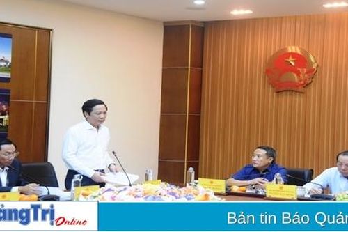 UBND tỉnh Quảng Trị làm việc với Bộ Văn hóa, Thể thao & Du lịch
