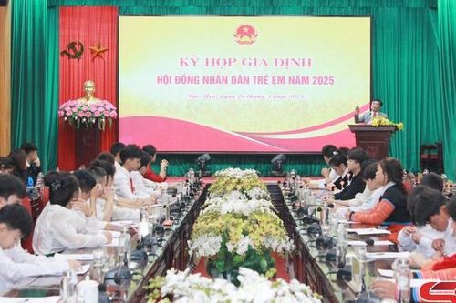 Bắc Yên tổ chức Kỳ họp giả định 'Hội đồng nhân dân trẻ em năm 2025'