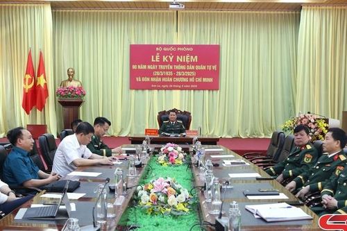 Lễ kỷ niệm 90 năm Ngày truyền thống Dân quân tự vệ Việt Nam