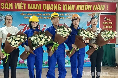 Công đoàn cơ sở Công ty cổ phần xi măng Tân Quang chăm lo, bảo vệ quyền lợi cho người lao động