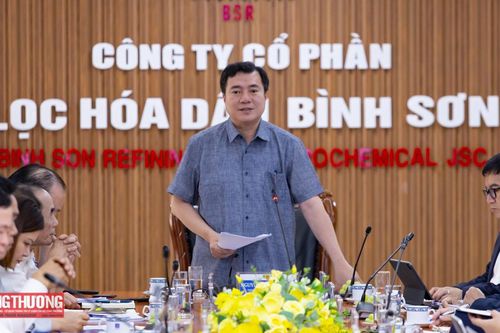 Thứ trưởng Nguyễn Sinh Nhật Tân: BSR cần đổi mới công nghệ và đa dạng hóa sản phẩm xăng dầu