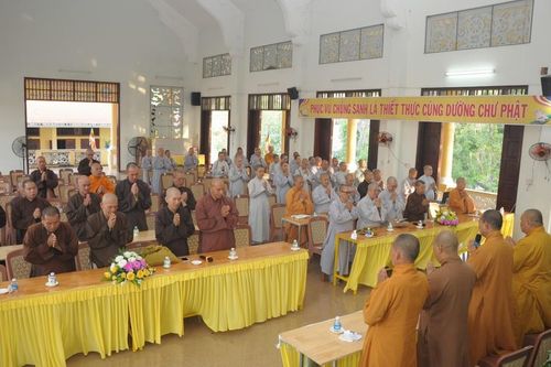 BR-VT: Phiên họp đầu tiên của Tăng Ni H.Long Đất sau khi sáp nhập