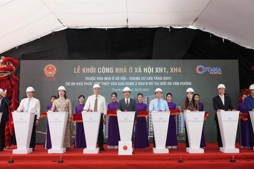 Huế khởi công dự án nhà ở xã hội tại Khu phức hợp Thủy Vân
