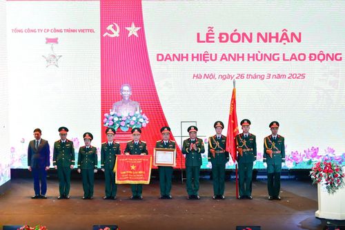 Viettel Construction nhận danh hiệu Anh hùng lao động