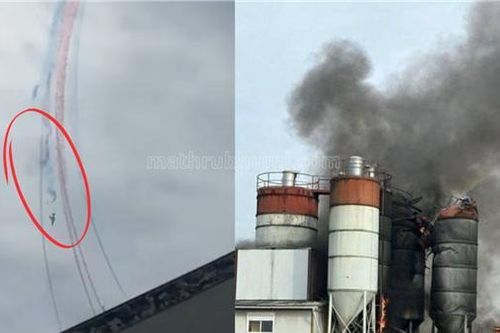 Hai máy bay thuộc phi đội trình diễn lâu đời nhất thế giới đâm nhau trên không