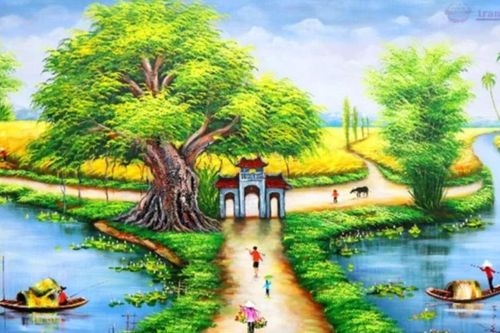 Cây xoài tuổi thơ