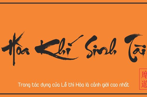 Hòa khí sinh tài - góc nhìn từ giáo lý nhà Phật
