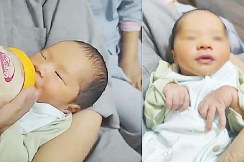 Bé trai sơ sinh bị bỏ rơi cạnh ngôi chùa ở Hải Phòng