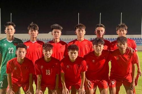U17 Việt Nam thắng U17 Oman 1-0 trong trận giao hữu đầu tiên tại Oman