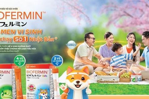 Đánh thức hệ tiêu hóa khỏe mạnh với thương hiệu men vi sinh hàng đầu Nhật Bản