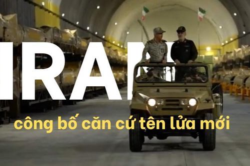 Iran công bố căn cứ tên lửa mới