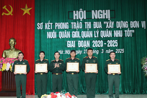 Quân đoàn 12 sơ kết Phong trào Thi đua 'Xây dựng đơn vị nuôi quân giỏi, quản lý quân nhu tốt'