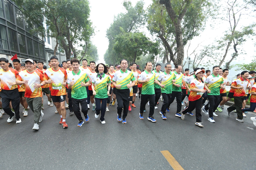 Ngày chạy Olympic - Vì an ninh Tổ quốc 2025