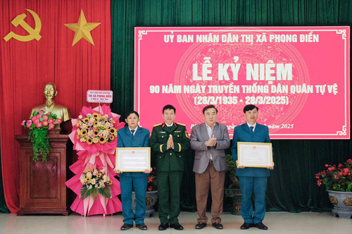 TP Huế: Gặp mặt kỷ niệm 90 Ngày truyền thống Dân quân tự vệ