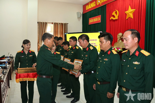 Quân đoàn 34 sơ kết Phong trào thi đua 'xây dựng đơn vị nuôi quân giỏi, quản lý quân nhu tốt'