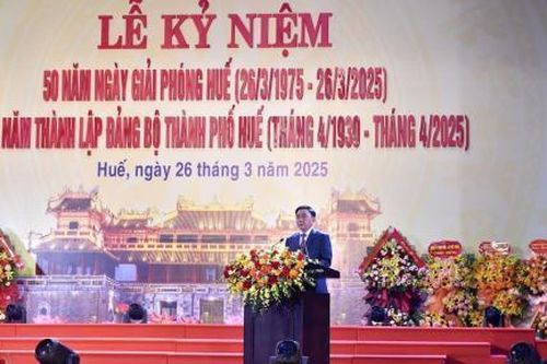 Tổ chức trọng thể Lễ kỷ niệm 50 năm Ngày giải phóng Huế