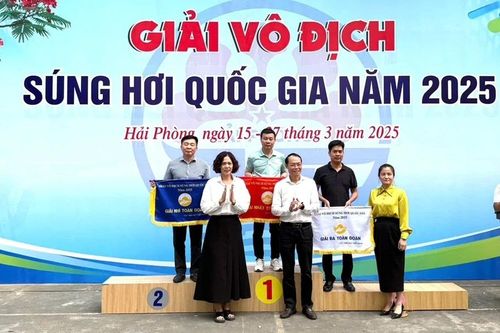 Bắn súng TPHCM giành 5 HCV tại giải vô địch súng hơi quốc gia 2025