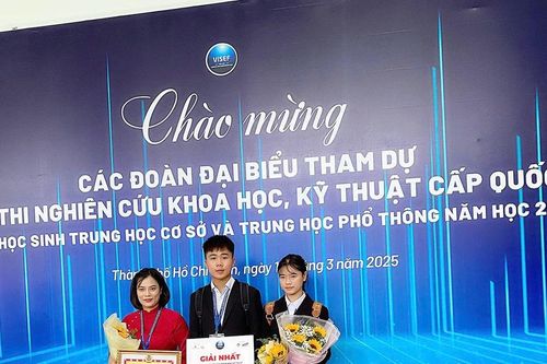 Dự án KHKT của học sinh Hải Phòng được chọn thi quốc tế