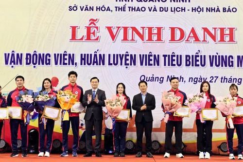 Vinh danh vận động viên, huấn luyện viên tiêu biểu Vùng mỏ năm 2024