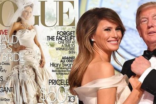 Chiếc váy của bà Melania Trump được bán hạ giá trên mạng