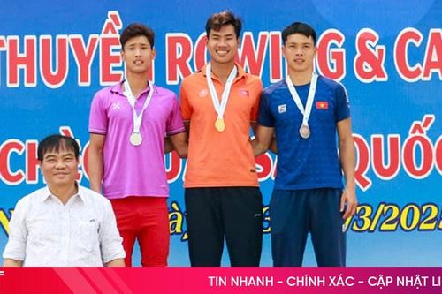 Hà Tĩnh xếp thứ 3 Giải đua thuyền Rowing và Canoeing toàn quốc