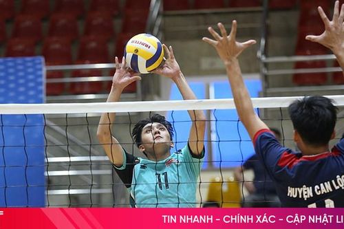 14 đội bóng chuyền nam tranh tài tại Đại hội TDTT Hà Tĩnh