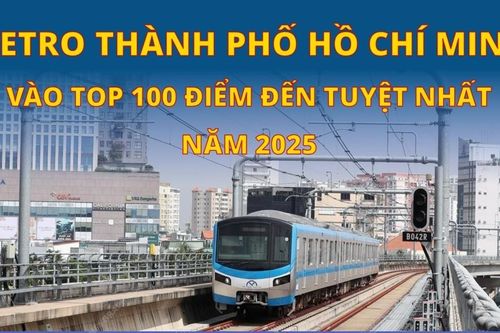 Metro Thành phố Hồ Chí Minh vào top 100 điểm đến tuyệt nhất năm 2025 của Tạp chí Time