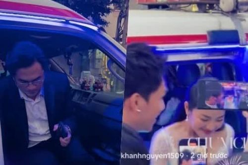 Góc khó hiểu, bức xúc: Dàn nghệ sỹ sử dụng xe cứu thương đi sự kiện