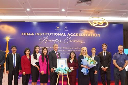 VinUni đạt kiểm định quốc tế FIBAA ngay sau khóa sinh viên đầu tiên tốt nghiệp