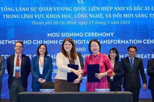 TPHCM và Vương quốc Anh ký kết hợp tác về đổi mới sáng tạo