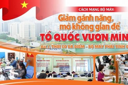 Bài 1: Thời cơ đã điểm, bộ máy phải tinh gọn