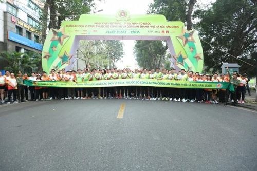 Bộ Công an tổ chức Ngày chạy Olympic – Vì an ninh tổ quốc