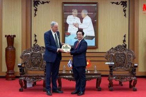 Đại sứ Israel tại Việt Nam thăm, chào xã giao lãnh đạo tỉnh An Giang
