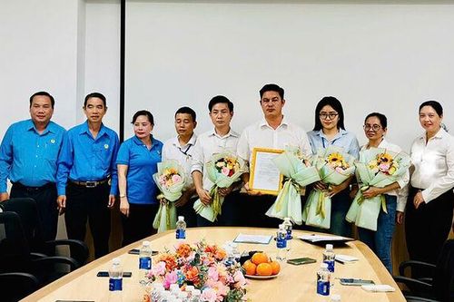 Liên đoàn Lao động TP. Long Xuyên thành lập mới công đoàn cơ sở