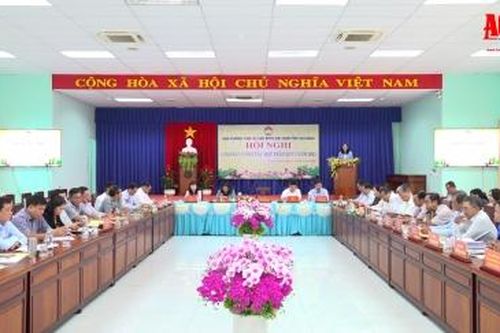 Hội nghị giao ban công tác mặt trận quý I/2025