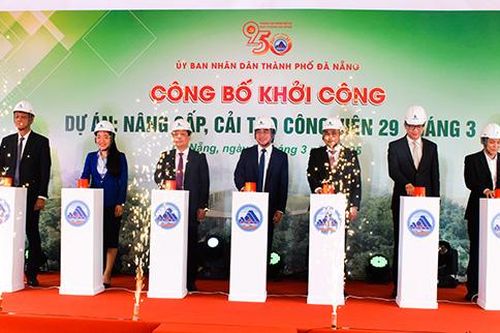 Khởi công dự án Nâng cấp, cải tạo Công viên 29 Tháng 3