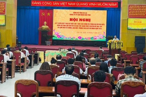 Gia Lai: Tăng cường sự lãnh đạo của Đảng đối với công tác giáo dục cần, kiệm, liêm, chính, chí công vô tư