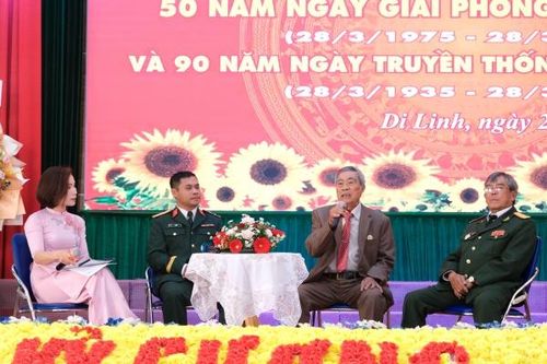 Phó Bí thư Thường trực Tỉnh ủy Lâm Đồng Phạm Thị Phúc dự Lễ Kỷ niệm 50 năm Ngày Giải phóng huyện Di Linh