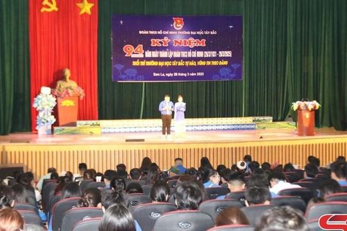 Tuổi trẻ Trường Đại học Tây Bắc tự hào vững tin theo Đảng