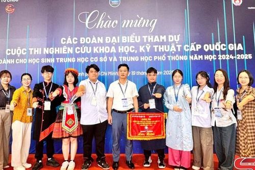 Sơn La có 3 dự án đoạt giải cao tại Cuộc thi Nghiên cứu Khoa học kỹ thuật cấp quốc gia