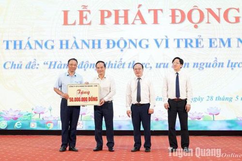 Công ty cổ phần Xi măng Tân Quang - VVMI: Thực hiện tốt công tác an sinh xã hội