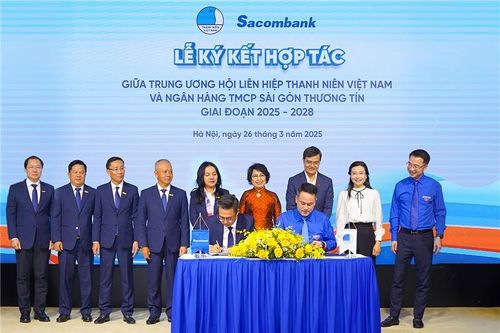 Sacombank hợp tác thúc đẩy chuyển đổi số, nâng cao nhận thức tài chính số cho thế hệ trẻ