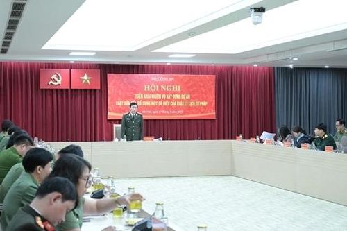 Xây dựng dự án Luật Sửa đổi, bổ sung một số điều của Luật Lý lịch tư pháp