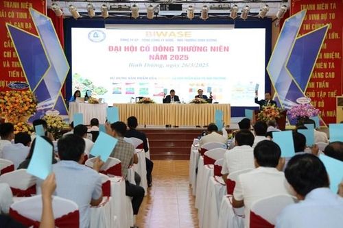 ĐHĐCĐ 2025 Biwase (BWE): Đặt kế hoạch lợi nhuận tối thiểu 640 tỷ đồng, Becamex IDC cam kết đồng hành lâu dài